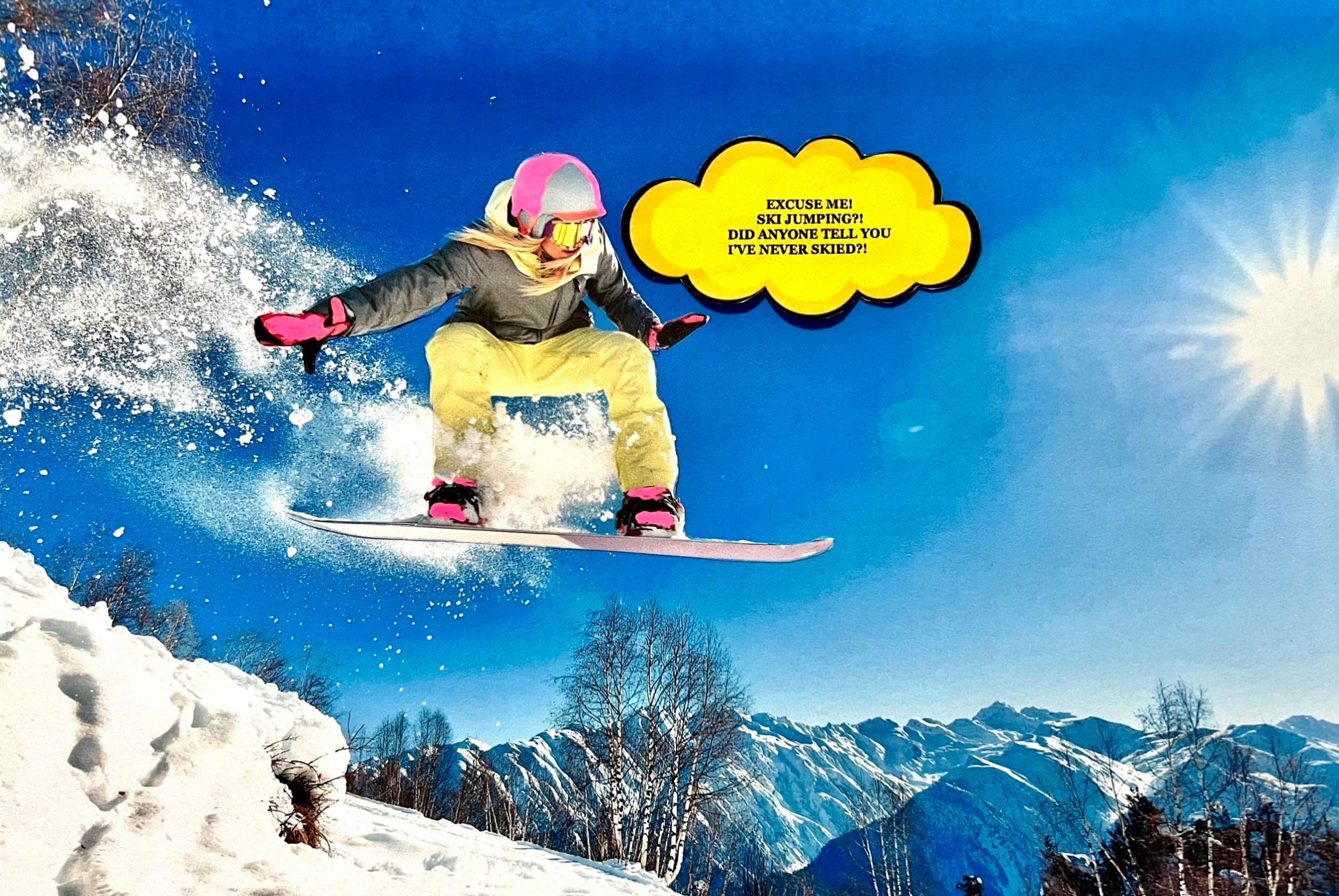 Cross country travels, world travels, Skiing, Talk Show Audition Assignments, Talk Show Cohost Santa Monica, HULU, Lionsgate, adventures, Slient, mute, job